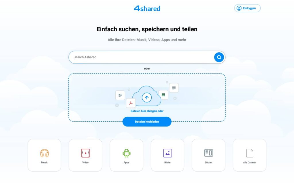 4Shared Screenshot