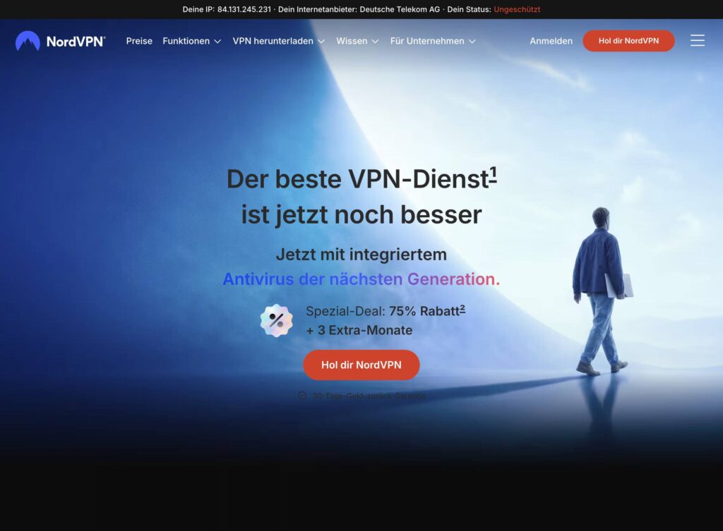 NordVPN Screenshot