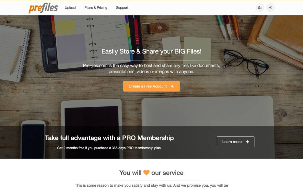 prefiles Screenshot